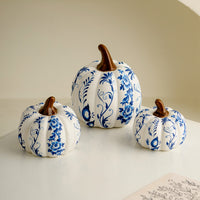 Nordic Style Ceramic Pumpkin Decoration in Three Colors