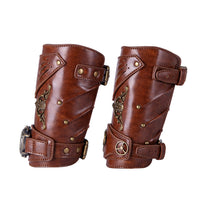Medieval Retro Punk Knight Bracelet for Women Halloween Wristband Festival Party Arm Ring