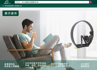 源头工厂男子圈内读书雕像摆件铸铁金属工艺品书柜装饰品读者礼物