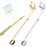 Portable Marching Lyre Sheet Music Holder with Sliding Adjustment