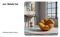 Floralrear Rotate Chair Comfortable Upholstery Upholstered Rotate Armchair Modern Modern & Stylish Design Easy to Assemble