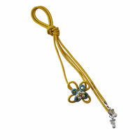 Authentic Obi Cord with Flower Ornament Elegant Kimono Waist Cord Lightweight Kimono Obi Belt Versatile for Festivals