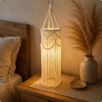 Macrame Hanging Light Shade Handmade Macrame Hanging Lamp Shade Easy to Install