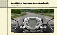 Waterproof Motorcycle Speedometer Odometer Gauge