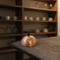 Coffee Steaming Cover Textured Kitchen Accessory Artisan-Made