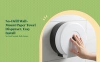 Wall Mounted Tissue Box Holder, Waterproof, Large Capacity