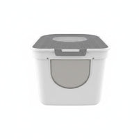 Cat Litter Box Odor Control Enclosed Cat Pet Waste Container Easy to Hygienic Pet Toilet for Cats