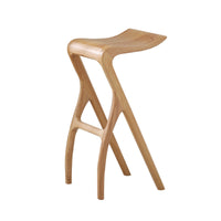 Woven rear Bar Stool Chinese Inspired Design Household Seating for Dining Room