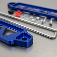 Battery Tie Down Bracket Anodized Finish Universal Battery Hold Down Automotive Part Anti-Oxidation Easy to Install