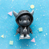 Baby Dragon Figurine Reptile Like Hooded Dragon Figure Detailed Design Whimsical Ornament