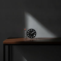 Acrylic Clock Transparent Decorative Clock Modern Compact for Desk, Bedroom