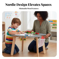 animal Ear Chair and Storage Desk Set Multi-Functional children's Furniture