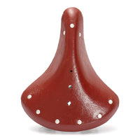 Bicycle Faux Leather Seat Vintage Saddle Comfortable Riding Cushion Old Style