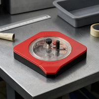 Adjustable Circle Slim Office Supplies Red and Black