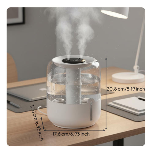 Large Capacity Humidifier Quiet Function Portable Humidifier Fine Atomization