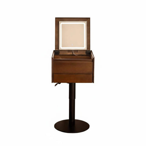 transformable Makeup Desk Space-Saving Vanity Table Tri-Function Design for Teenagers