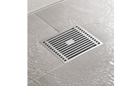 Square Shower Drain 304 Stainless Steel Floor Drain with Anti-Odor Core Rust-Resistant for Washroom, Kitchen