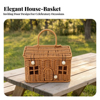 Decorative Lidded Basket