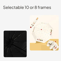 Large Folding Automatic Umbrella, Windproof, Cartoon