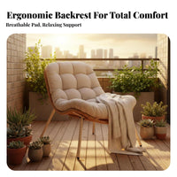 3 Pieces 3-Piece Woven patio Set WickerdesignPiece Outdoor Seating weather-resistant Space-Saving for pairs, Adults, Porch, Deck