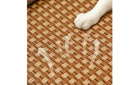 Pet Cooling Mat with Raised Edge Feline Cooling Bed Low-Rise