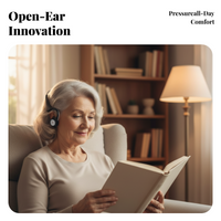 Open-Ear Wireless Bluetooth Headphones Waterproof Hiking