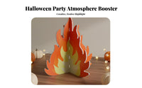 Artificial Fire Decoration Realistic Look Easy to Assemble Artificial Fire Centerpiece for Halloween,Fireplace