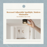 Dimmable LED ceiling spotlight