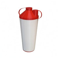 doubleSeal Snack Container Translucent Tall Snack Cup Ribbed
