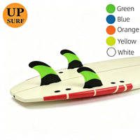 UPSURF Carbon Fiber Surf Fin with Double Tabs, FCS Compatible