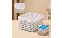 Mahjong Case with Handle Portable Mahjong Tile Storage Box Dustproof for Travel