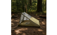 Single-Person Mesh Inner Tent No Poles Triangular Mesh Tent Compact Outdoor Gear for Camping