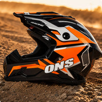 Aerodynamic Full Face Motocross Helmet | guarding, Full Face Helmet, for unpaved
