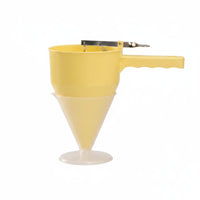 Takoyaki Batter Funnel Easy to Pour Cooking Gear Leak Control for Restaurant