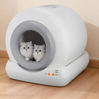 App Control Fully Enclosed Automatic Litter Box Anti-Leakage Smart Cat Litter Box for Home, Apartments