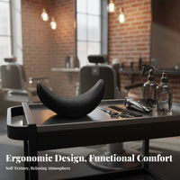 Comfortable Support Salon Shampoo Bowl Neck Rest Waterproof U-Shaped Hair Washing Pillow Ergonomic Design for Barbers, Barbershop, Spa, Home