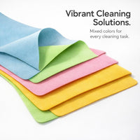 Microfiber Cleaning Cloths, Large Lens Cloth, Instrument Cleaning Cloth, Absorbent Towel, Screen Cleaner Cloth for Electronics and Cars, 30x30cm