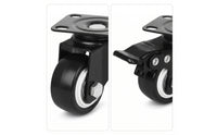 Piano Caster with Brake Lockable Upright Piano Caster for Movers, Workshop
