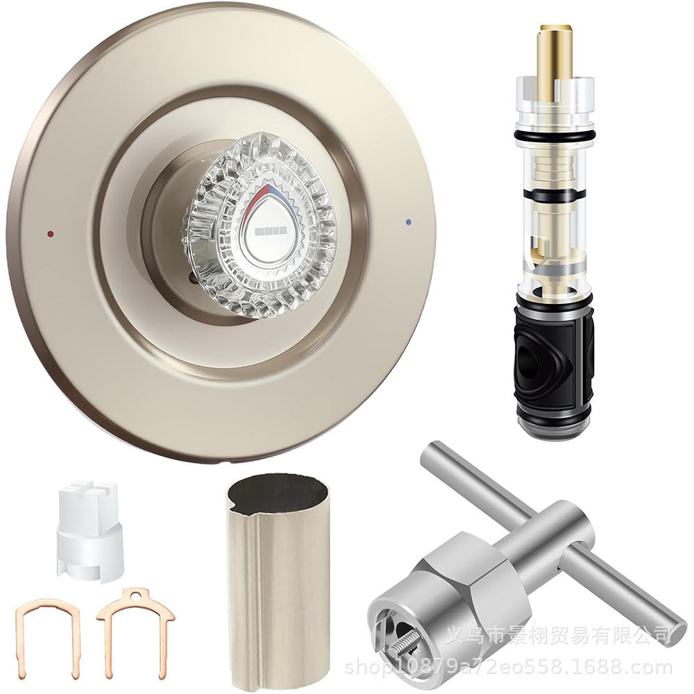 Shower Trim Kit Compatible with Moen T470 Chateau Series with Replacement Core and Removal Tool