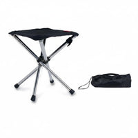Compact Portable Fishing Stool Heavy Duty Retractable Folding Stool for Camping, Travel