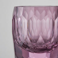 Pink Crystal Whiskey Glass, Hand Fired, 101-200ml