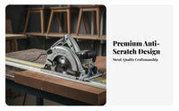 Circular Saw Guide Rail Wide Compatibility Track Saw Guide Portable Cutting Jig Chip-Splinterless Cuts Power Tool Accessory