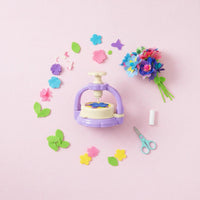 189 Pieces Textile Petal Craft Toy Screen DIY Textile Bouquet Craft Kit Parent-Child Connecting Kids Flower Maker Set for Girls, Rainy Day Activity