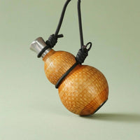 Gourd-Shaped Vacuum Bottle Double-Bulb Body Gourd Water Bottle Travel Friendly