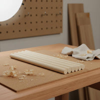 5 Pieces Double Bass Sound Post Spruce Contrabass Spruce Sticks Cello Wooden Accessory for Luthiers
