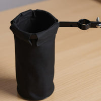 Drumstick Holder Bag Wear-Resistant Drum Stand Bag Large Capacity Clamp-on Drumstick Holder for Percussionists, Stage Performance, Music Studio