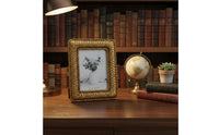 Woven Texture Photo Frame Vintage Look Braided Border Photo Frame for Study Room