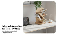 Rotating Multi-Tier organizer 360-Degree Rotation for Desktop, Bedroom, Students