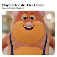 ambulatory Hamster Costume Full torso Coverage Blow-up Hamster Suit for Event Staff