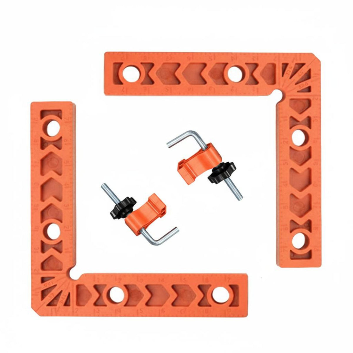 90 Degree Positioning Square Right Angle Clamping Square Versatile Carpentry Right Angle Fixture for Woodworkers, Carpenters